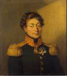 Dawe George Portrait of Mikhail M. Volkov 1776-1820  - Hermitage